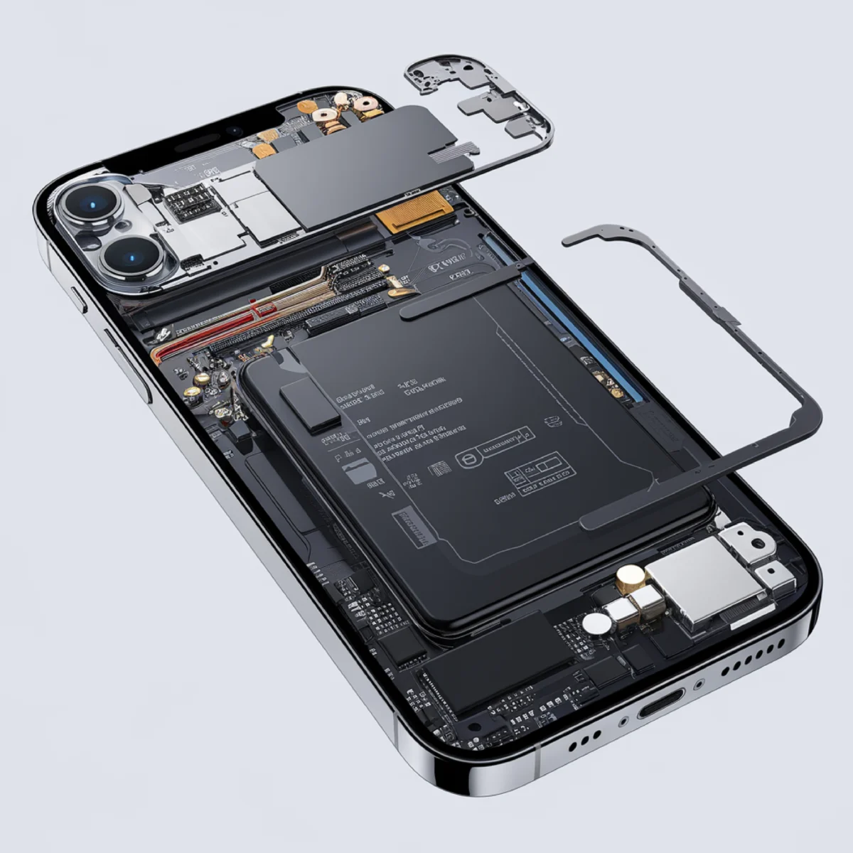 battery is broken has battery removed 1200